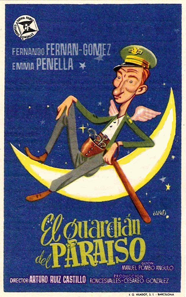 Cartel de la película El guardián del paraíso