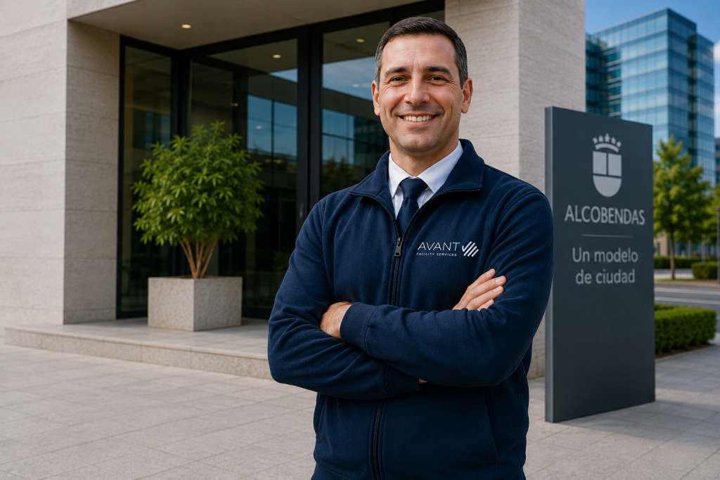 Servicio profesional de conserjería para empresas y comunidades en Alcobendas — AVANT